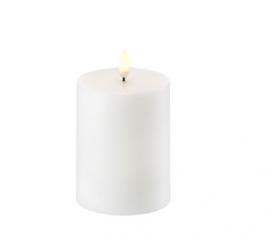 Uyuni Flameless Candle 3 x 5 White Pillar